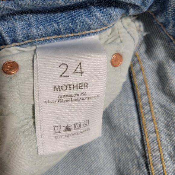 MOTHER The Rambler Zip Ankle Fray Jeans - Picture 9 of 10